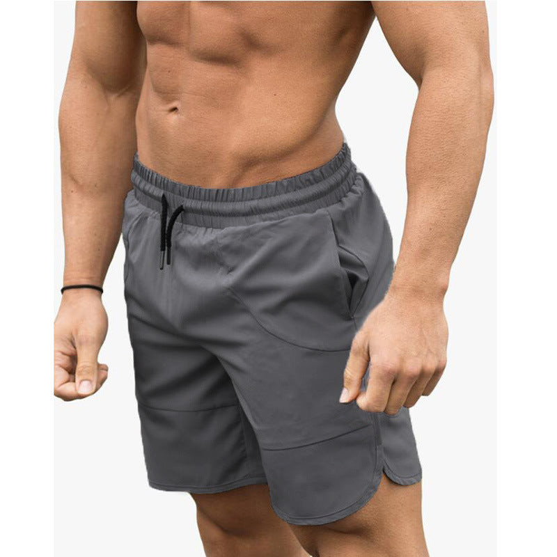 Fitness Shorts Casual Sports Running Five-Point Pants Men'S Basketball Training Quick-Drying Pants Image