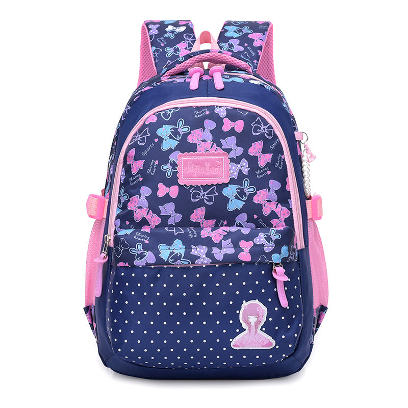 New Style Children's School Bag Korean Girl Load-Reducing Backpack Image