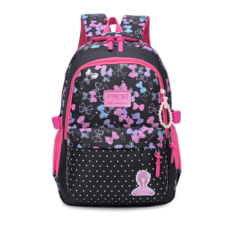 New Style Children's School Bag Korean Girl Load-Reducing Backpack Image