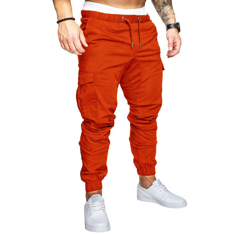 Casual pants, leg pants, male Image