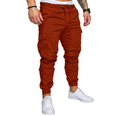 Casual pants, leg pants, male Image