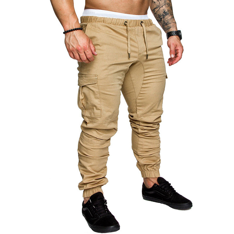 Casual pants, leg pants, male Image