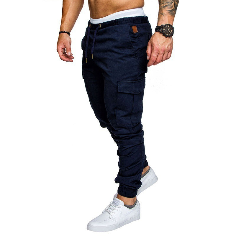 Casual pants, leg pants, male Image