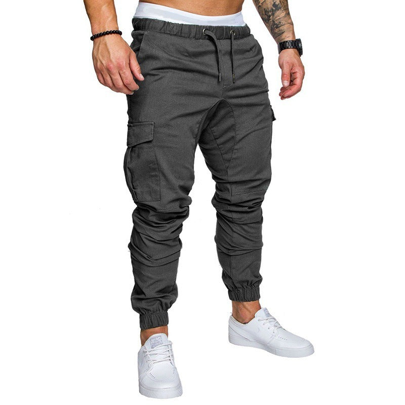 Casual pants, leg pants, male Image