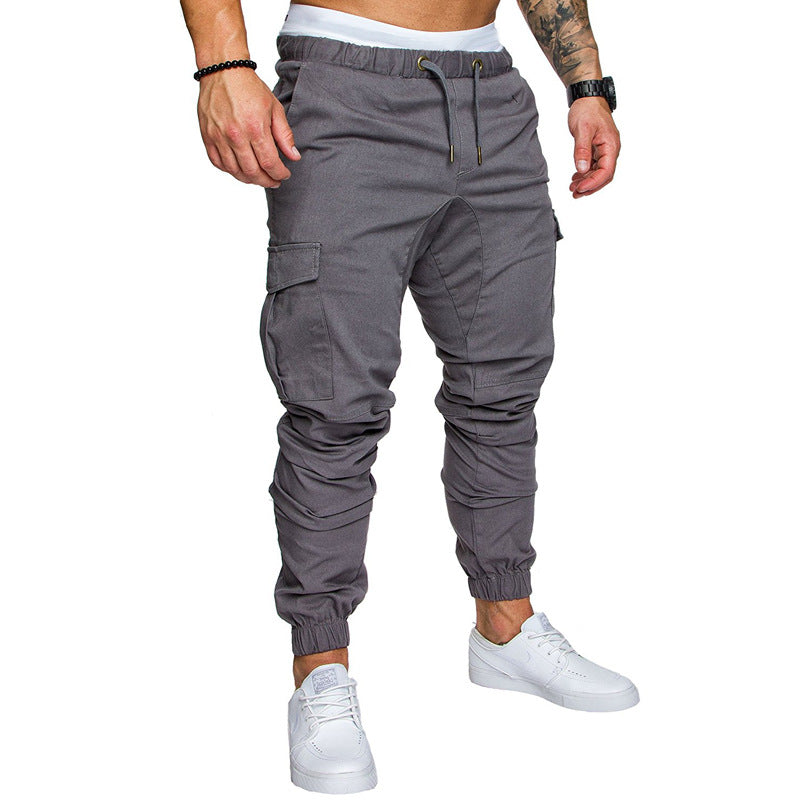 Casual pants, leg pants, male Image