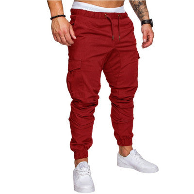 Casual pants, leg pants, male Image