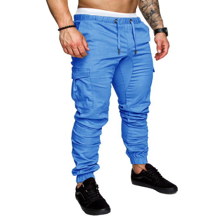 Casual pants, leg pants, male Image