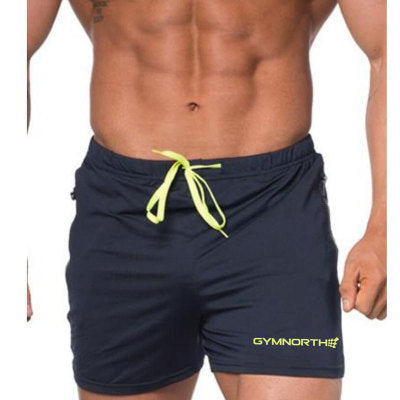 Mens Quick-drying Fitness Swimming Trunks Swimwear Sports Gym Run Shorts Casual Summer Beach Board Shorts Image