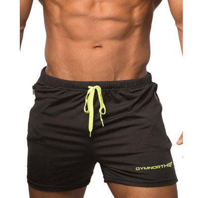 Mens Quick-drying Fitness Swimming Trunks Swimwear Sports Gym Run Shorts Casual Summer Beach Board Shorts Image