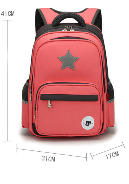 Seven Star Fox Primary School Boys and Girls Children's School Bags Grade Sixteen School Bag Backpack Custom Printed Logo Image