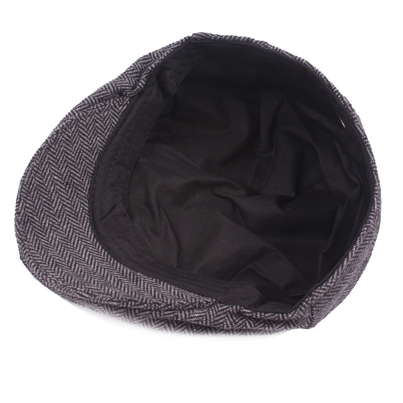 Men's Creative Cotton Simple Beret Image