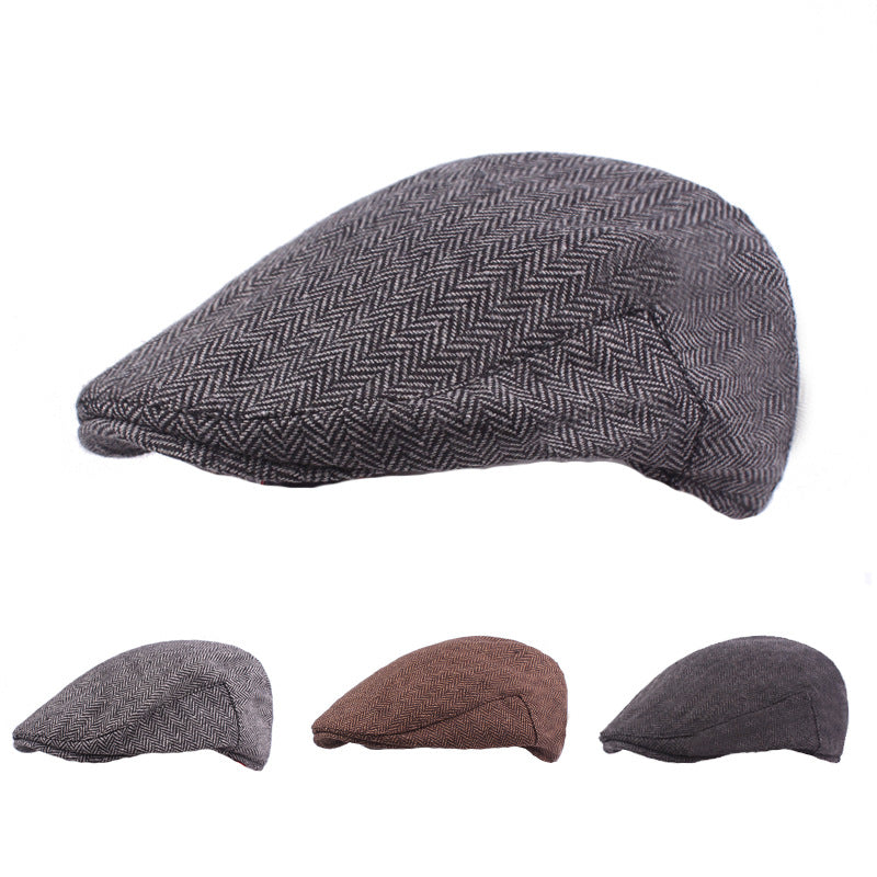 Men's Creative Cotton Simple Beret