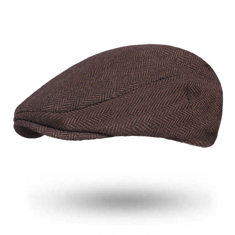 Men's Creative Cotton Simple Beret Image