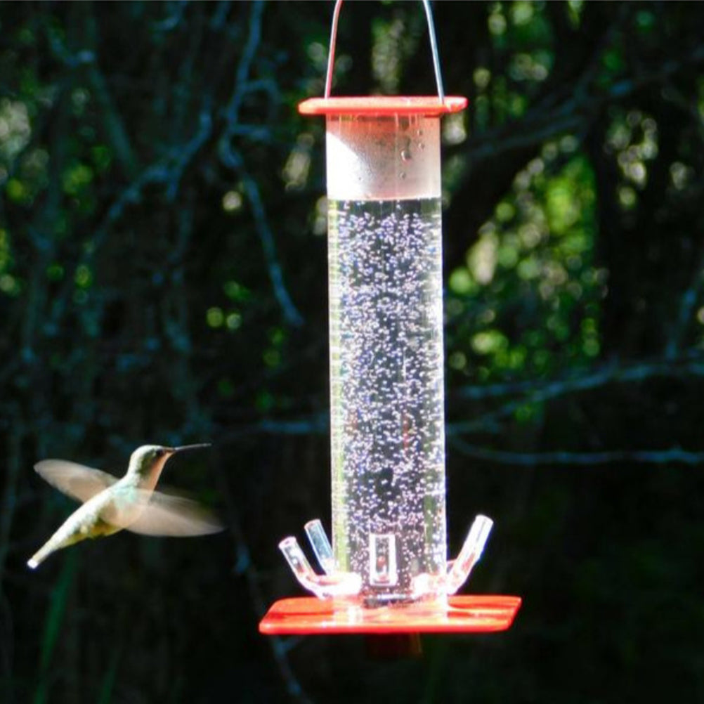 Hanging Cylindrical Bird Feeder Hummingbird Bird Feeder Image