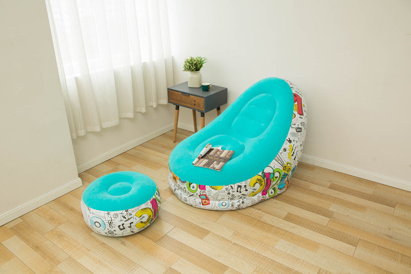 Lazy Bean Bag with Inflatable Folding Sofa Image