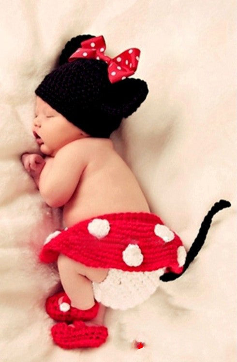 Newborn Baby Children Photography Clothes Baby 100 Days Full Moon Photo Clothing Image