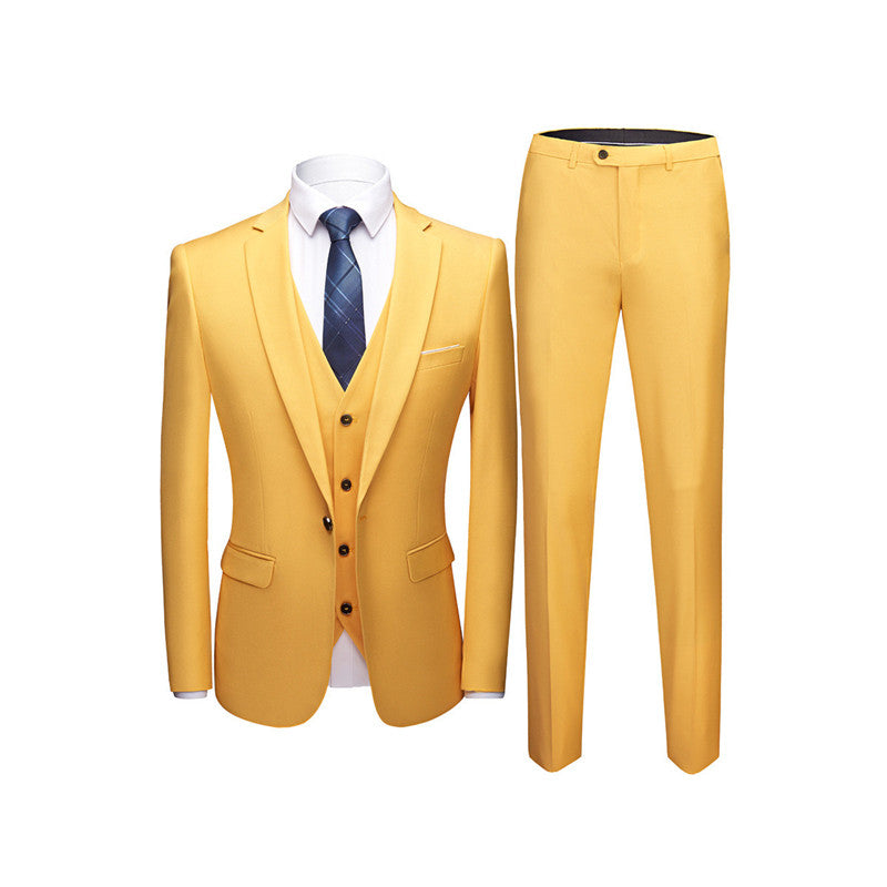 Men s Business Suits Wedding Dress Suit Set Image