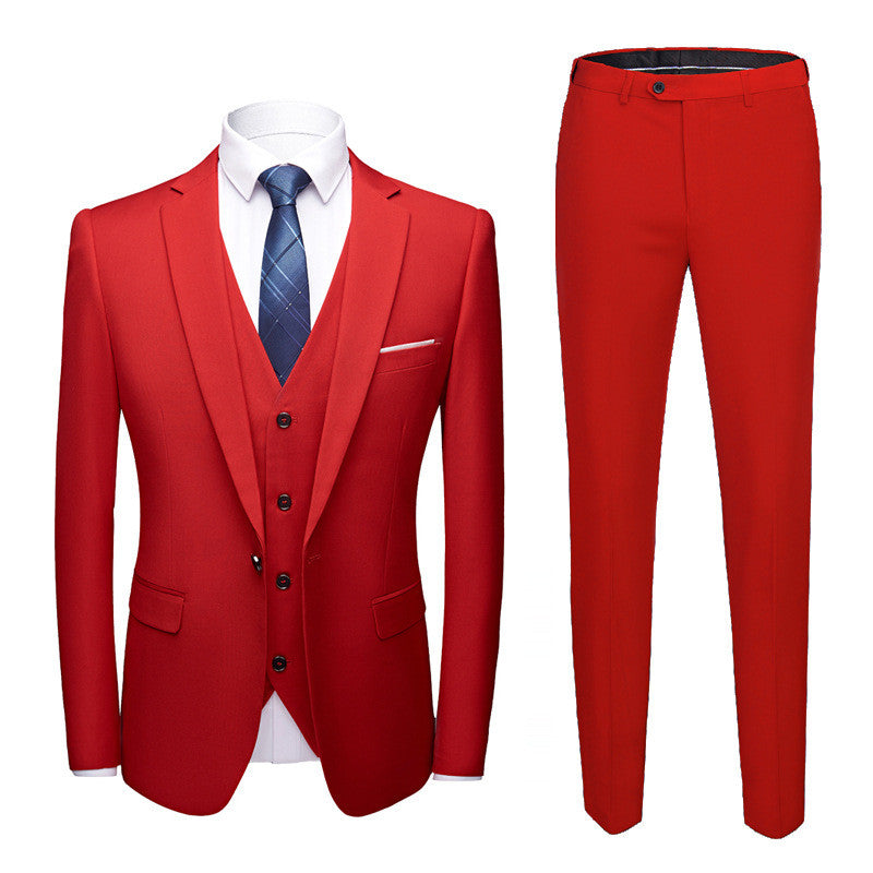 Men s Business Suits Wedding Dress Suit Set Image