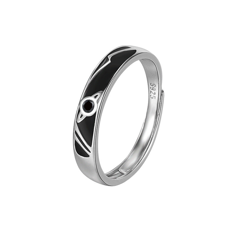 Dream Planet Couple Rings Fashion Personality Rings Men and Women Rings Image