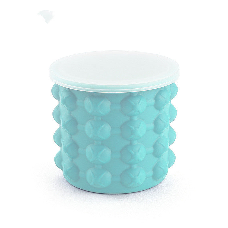 Silicone Ice Maker Quick Cold Ice Bucket Ice Cube Storage Silicone Bucket Image