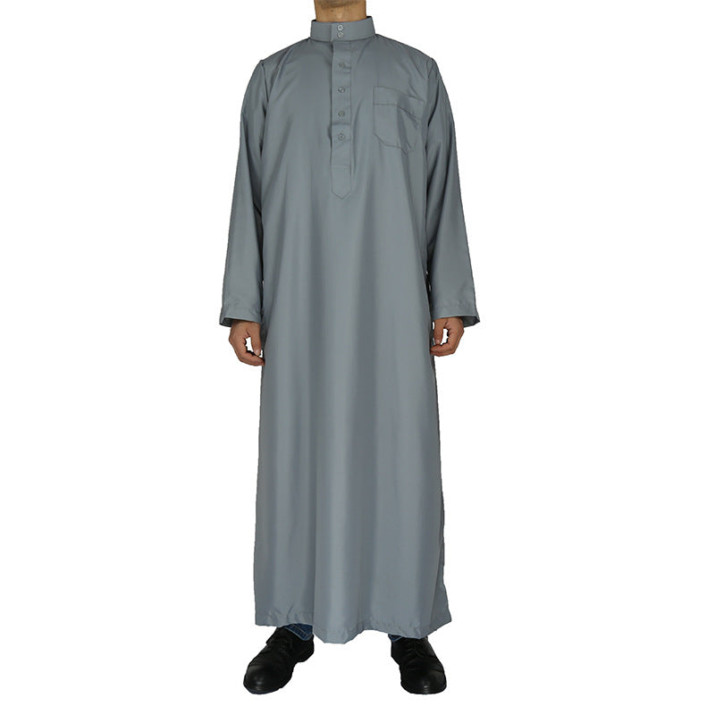 Islamic Men'S Clothing Arab Men'S Robe Ramadan Worship Robe Image