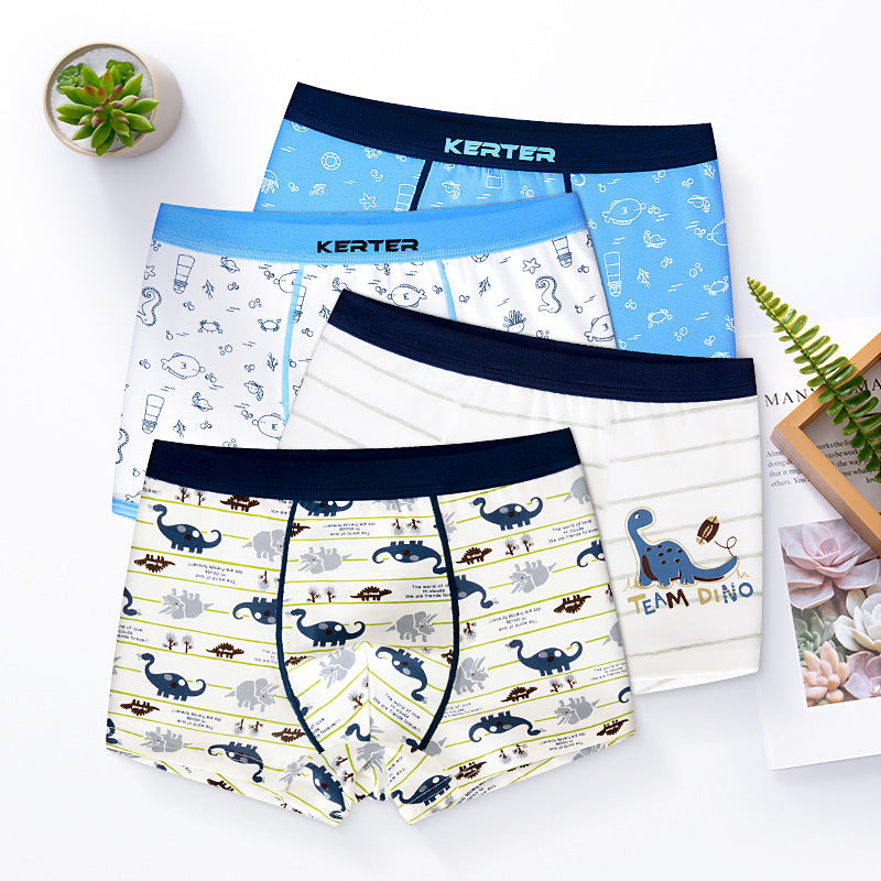 Boy's Underwear Boxer Cotton Children's Underwear