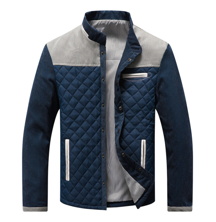 Spring Autumn New Men's Casual Jackets Solid Men Patchwork Slim Fit Coats Male Tracksuit Mens Sportswear Men Image