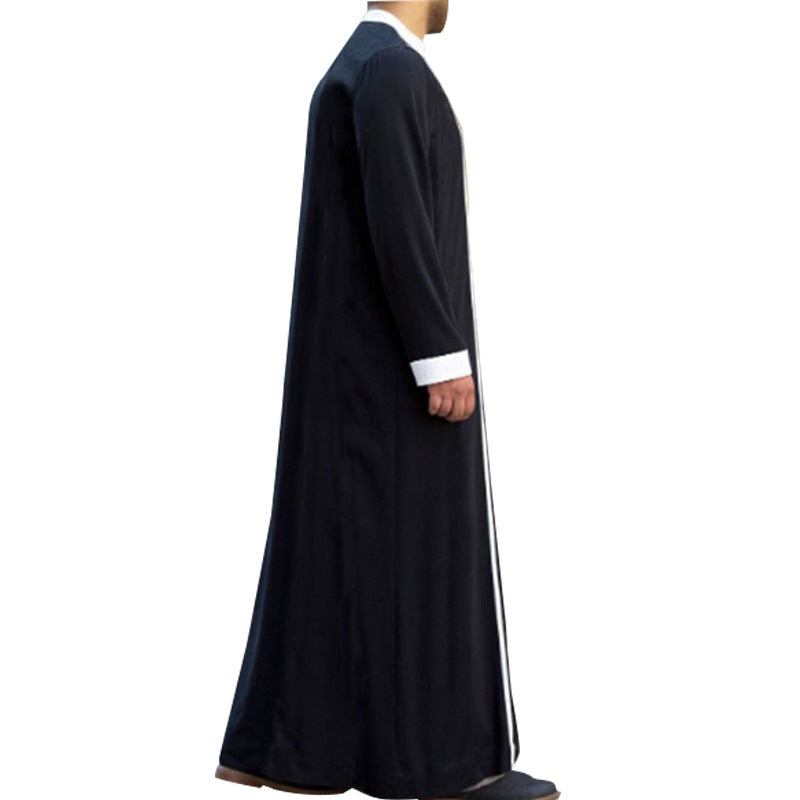 Muslim Costume Halloween Long Sleeve C Suit Kaftan Islamic Jubba Costume Robe Image