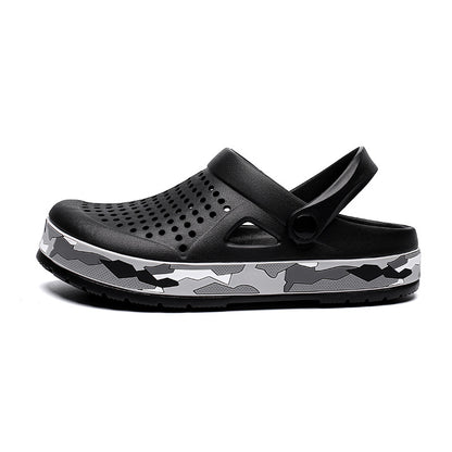 Summer Sandals With Baotou Non-Slip Slippers Thick-Soled Beach Shoes Outside The Hole Shoes