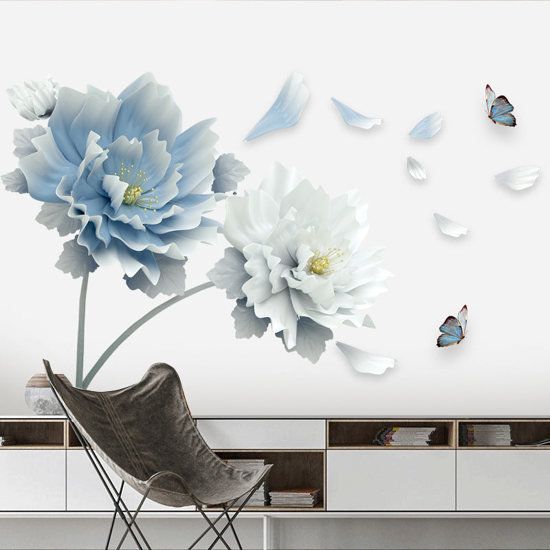 Bedroom Bedside Wall Sticker Wallpaper Image