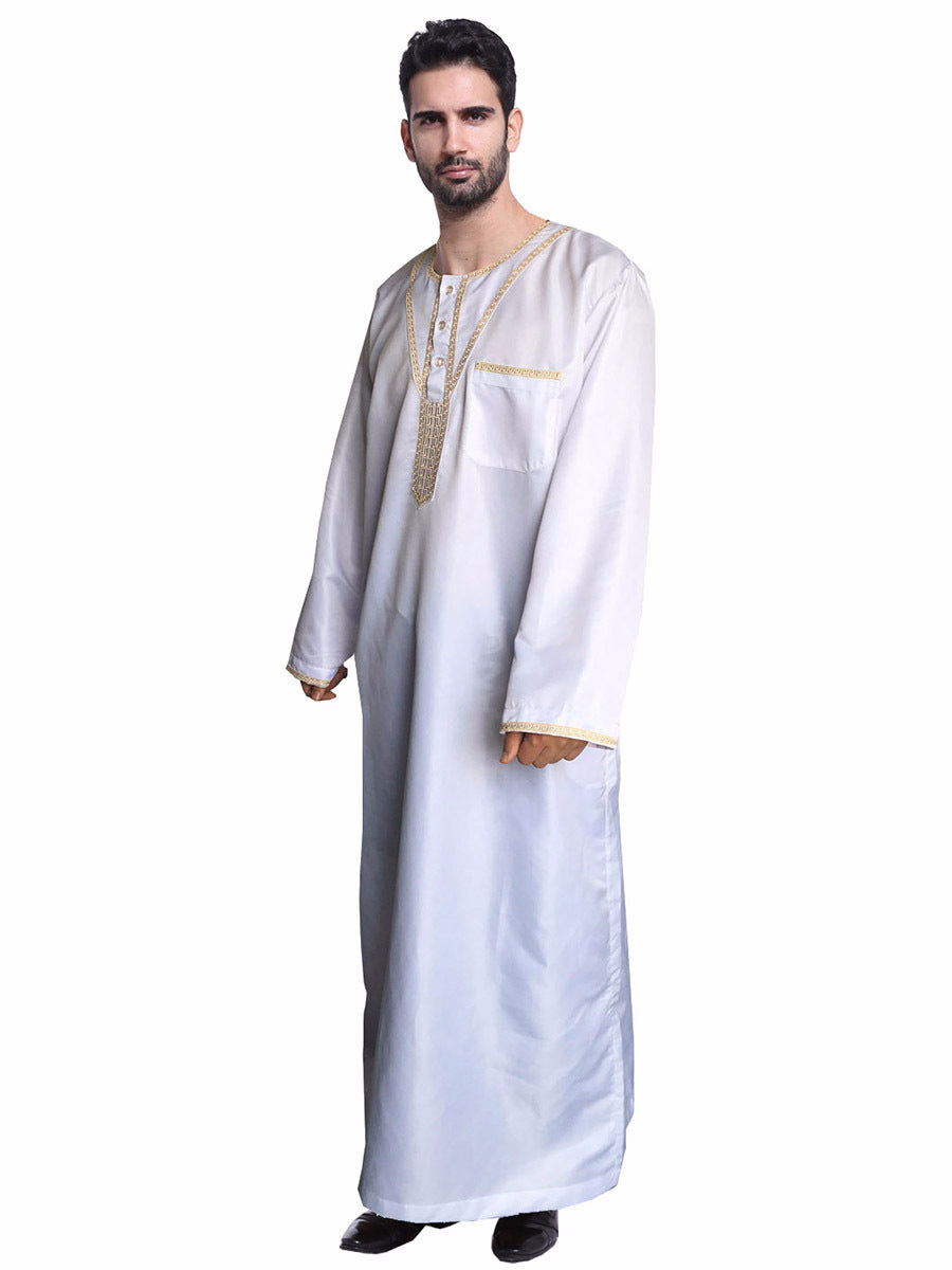 Muslim Arab Middle Eastern Men's Robe Image