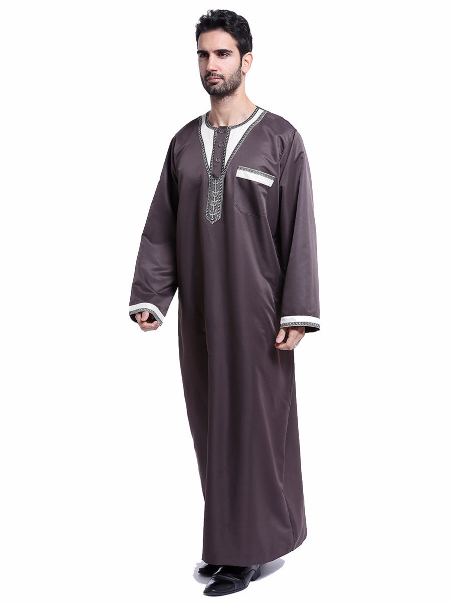 Muslim Arab Middle Eastern Men's Robe Image