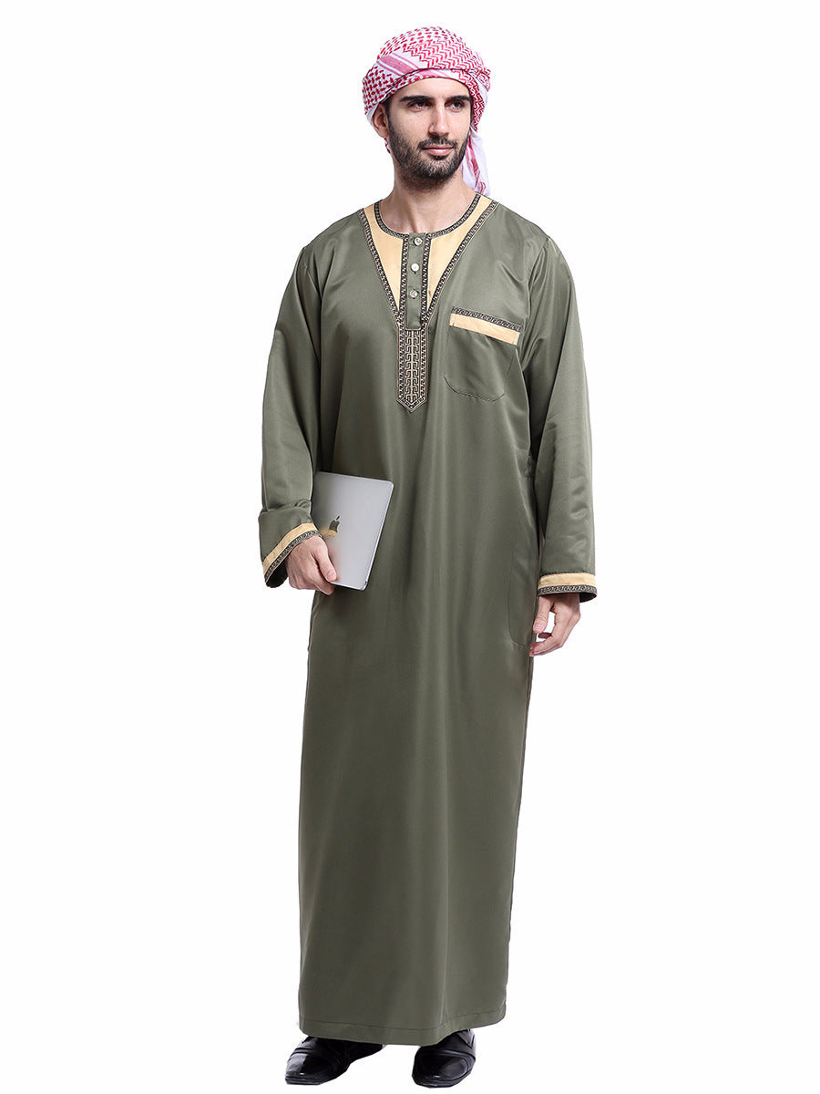 Muslim Arab Middle Eastern Men's Robe Image