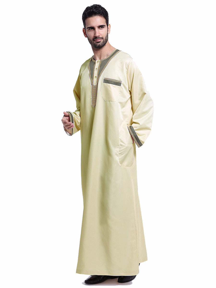 Muslim Arab Middle Eastern Men's Robe Image