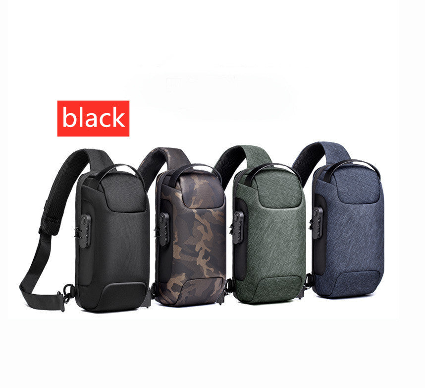 Chest Bag Men Shoulder Bag Men Business Image