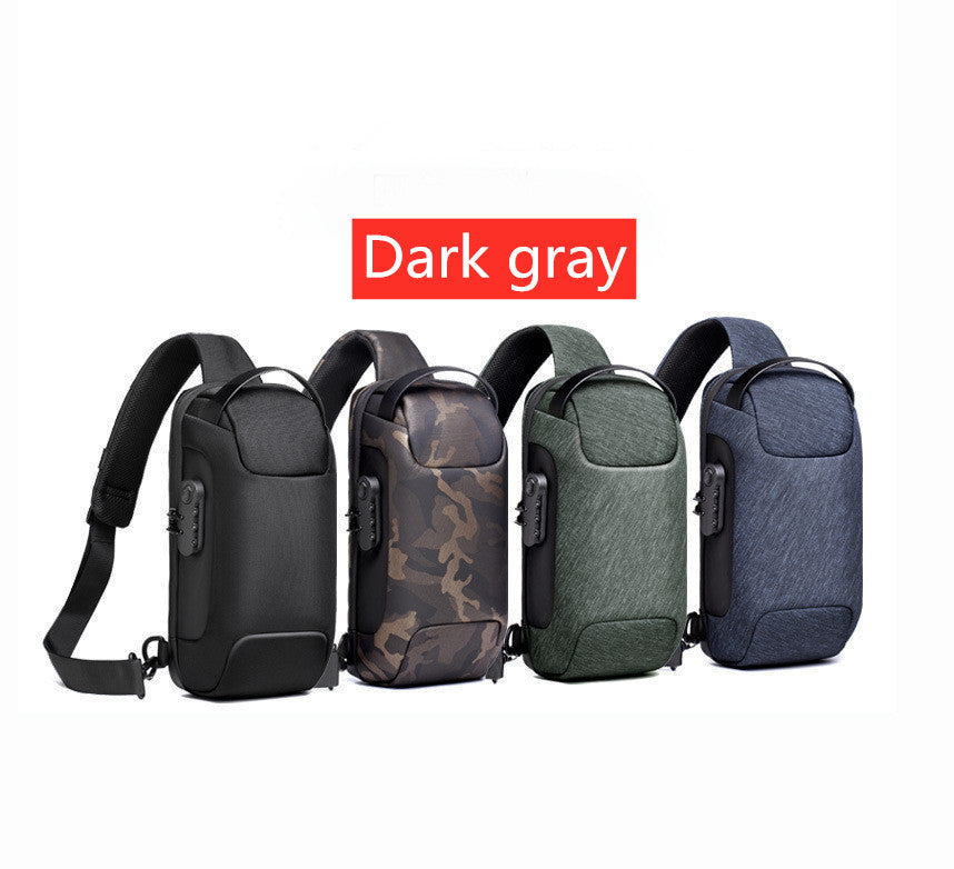 Chest Bag Men Shoulder Bag Men Business Image