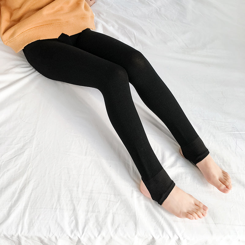 Big Kids' Cotton Stretch Leggings Image