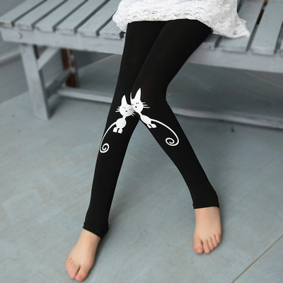 Big Kids' Cotton Stretch Leggings Image