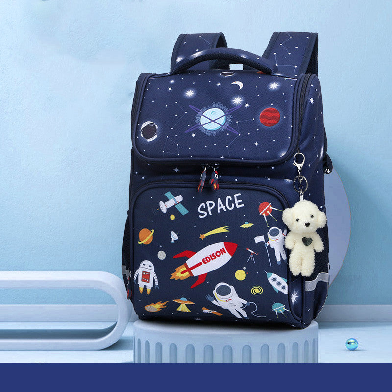 Space Boys School Backpack Image