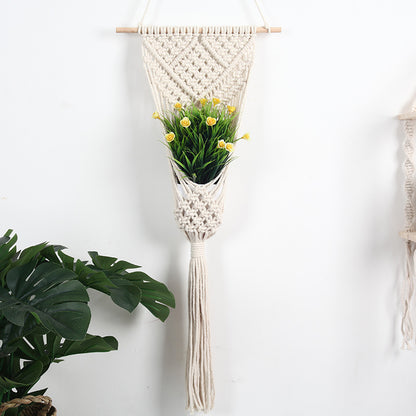 Woven Net Bag Flower Basket Wall Decoration Flower Shop Decoration