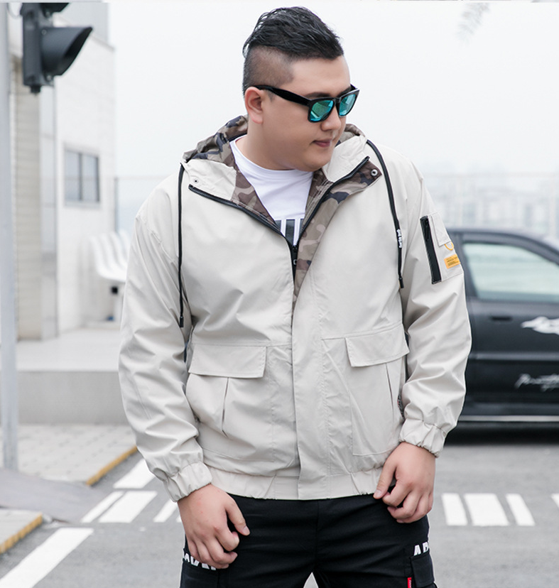 Bomber Jacket Men Clothing Fashion Parka Image