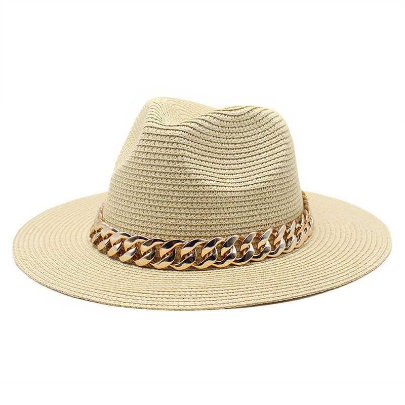 Summer Hats Spring Black Khaki Beach Casual Summer Men Hats Image