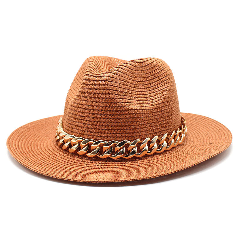 Summer Hats Spring Black Khaki Beach Casual Summer Men Hats Image