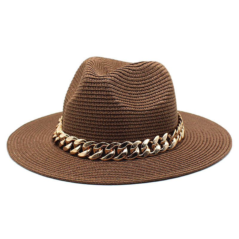 Summer Hats Spring Black Khaki Beach Casual Summer Men Hats Image