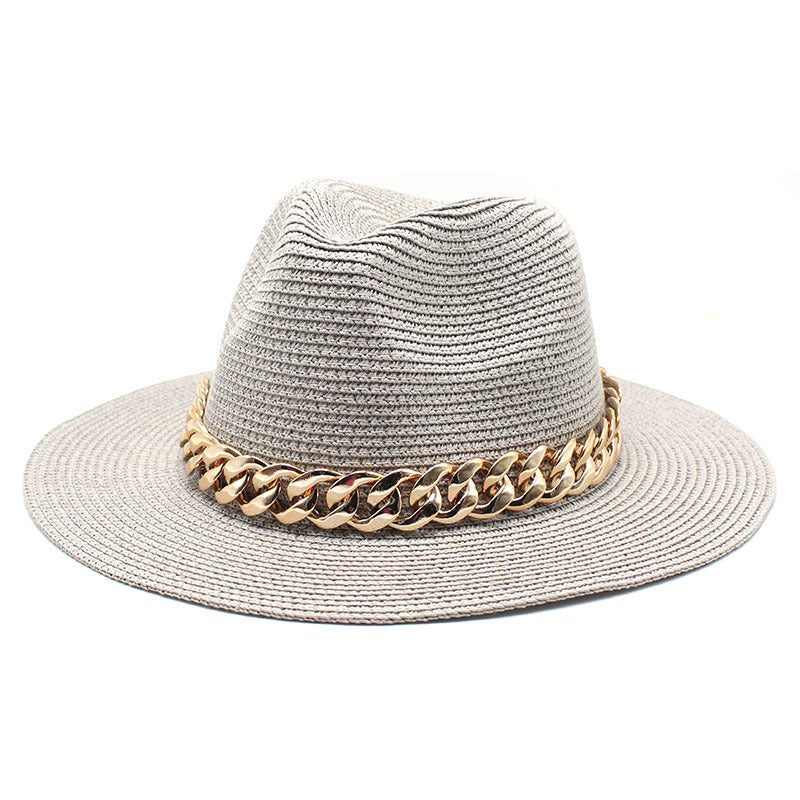 Summer Hats Spring Black Khaki Beach Casual Summer Men Hats Image