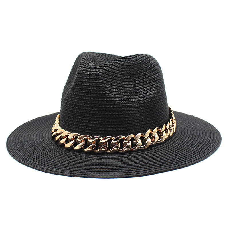 Summer Hats Spring Black Khaki Beach Casual Summer Men Hats Image