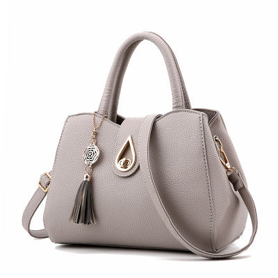 SMOOZA Famous Designer Brand Luxury Women Handbag Tassel Women Bag Top-Handle Bags Fashion Women Messenger Shoulder Bags Image