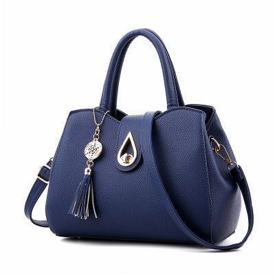 SMOOZA Famous Designer Brand Luxury Women Handbag Tassel Women Bag Top-Handle Bags Fashion Women Messenger Shoulder Bags Image