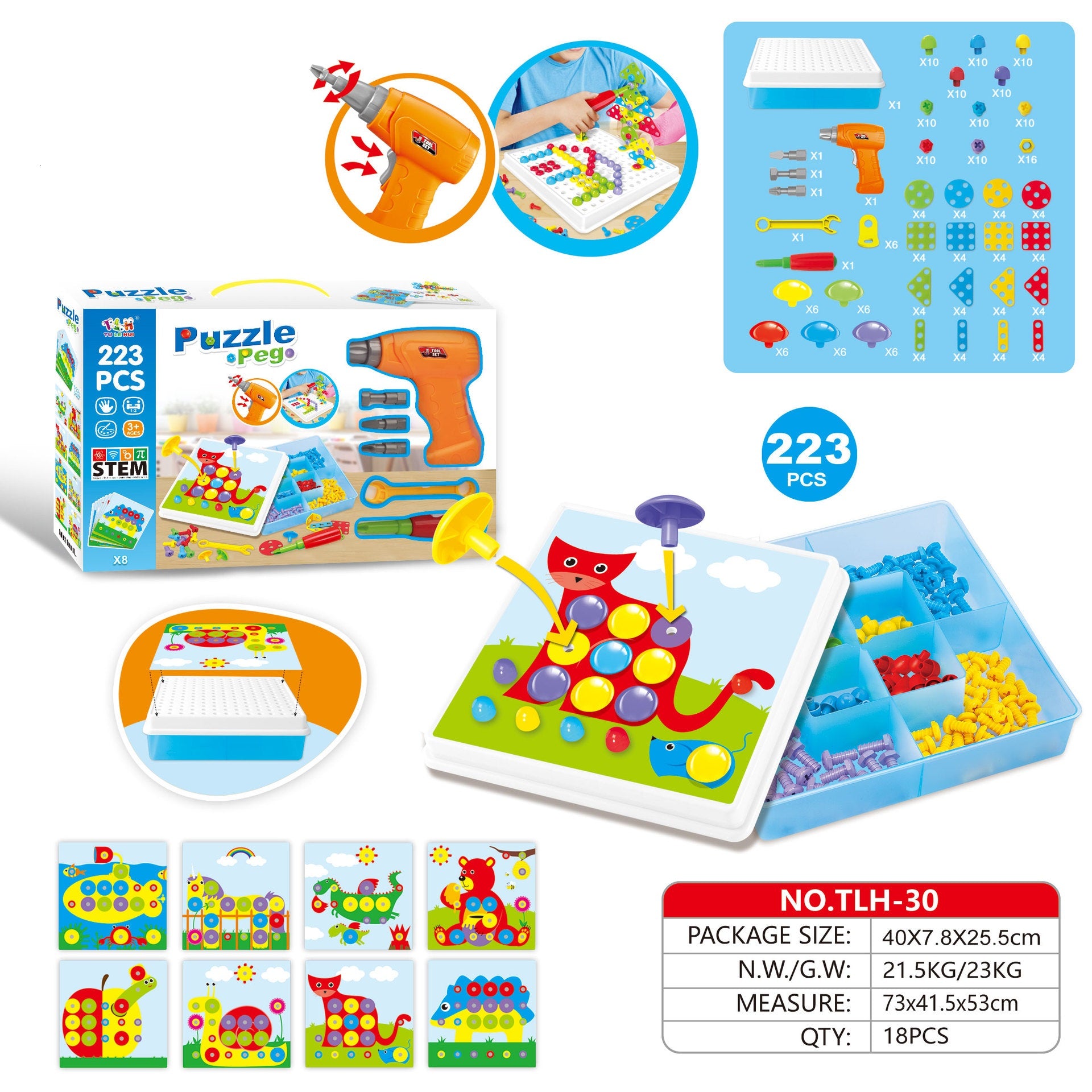 Creative Building Kits Educational Blocks Sets Image