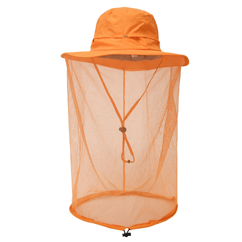 Simple Men And Women Anti-mosquito Fishing Hat Image